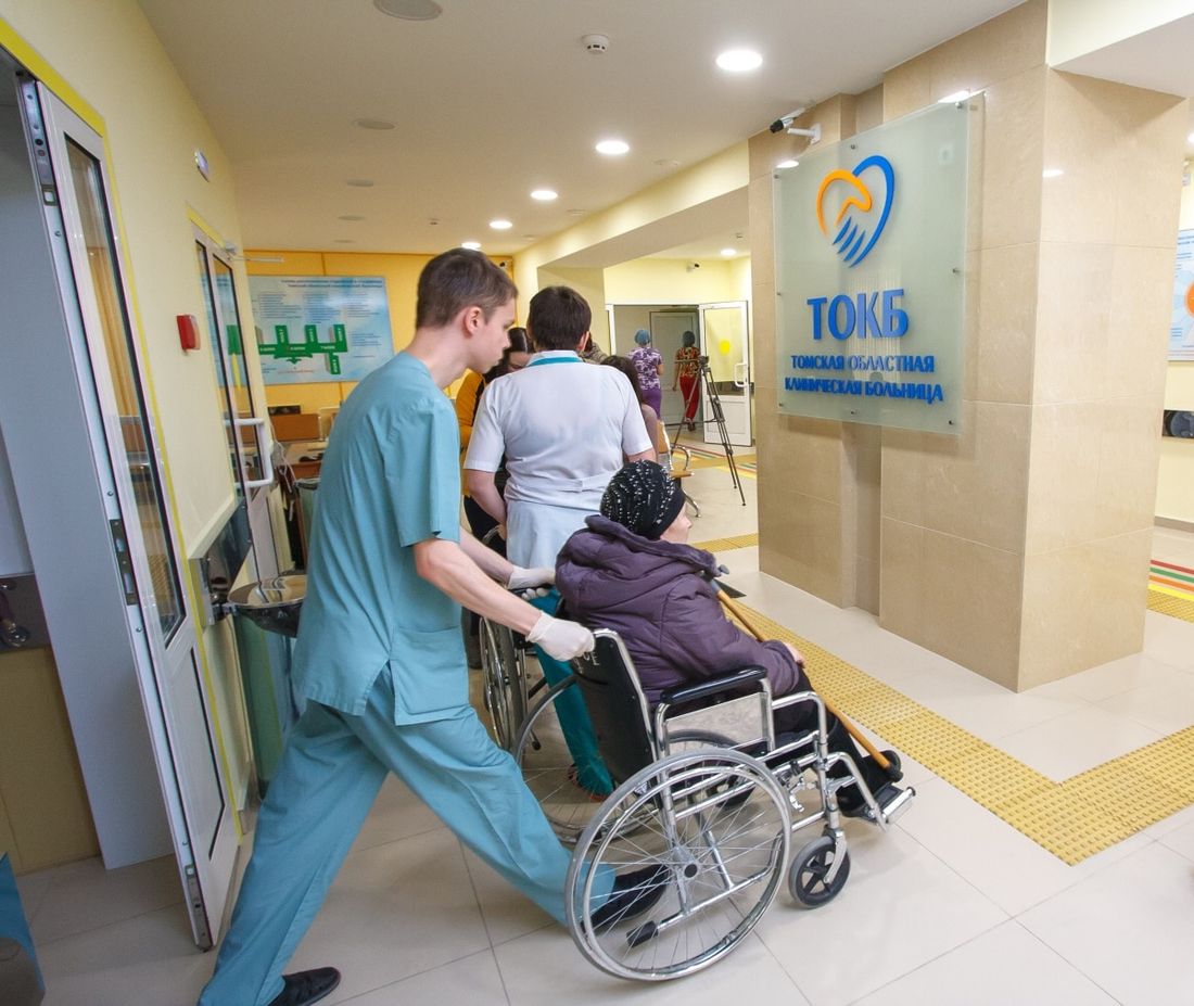 Медицина и здоровье, Томские новости, ОКБ клиническая больница ремонт капремонт отремонтировали здравоохранение В томской ОКБ завершился капремонт приемного покоя за 22,5 млн рублей (ФОТО)