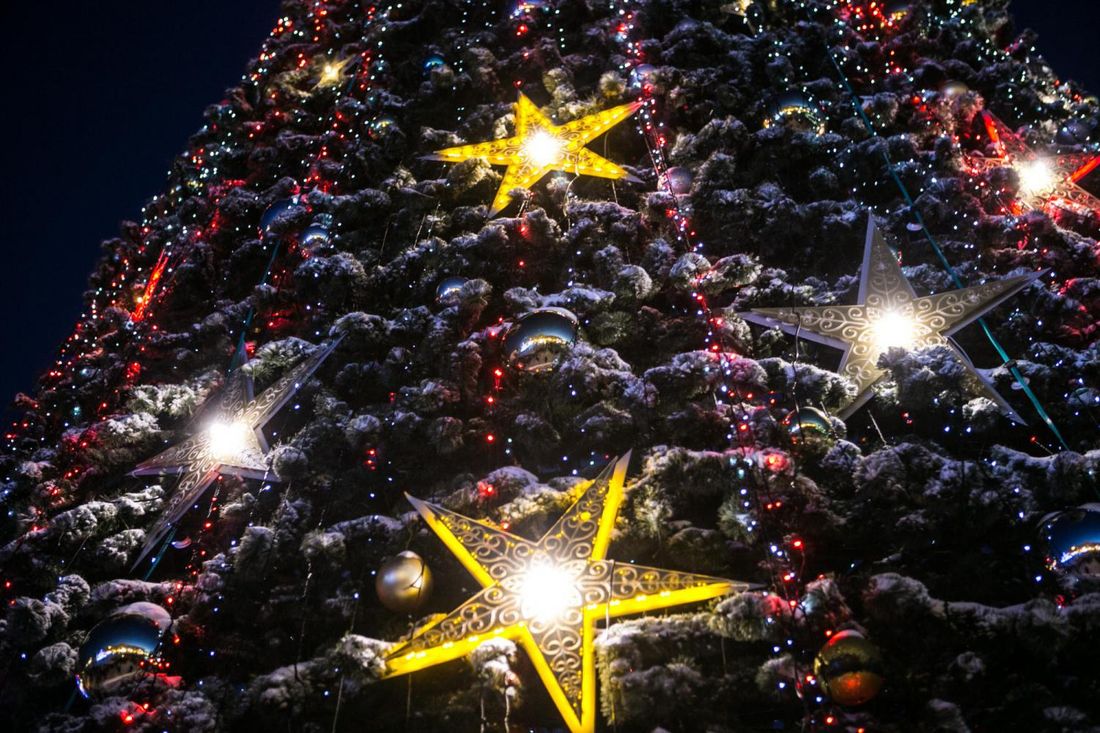 Ново-Cоборная, Новый год ❄, Томские новости, яркий новый год украшение Томск Школьники украсят ледовые городки Томска