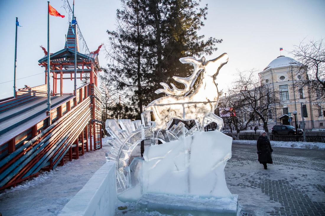 Конкурсы и акции, Томские новости, хрустальный Томск лед конкурс зимний Томск Для фестиваля «Хрустальный Томск» подготовят более 500 тонн льда