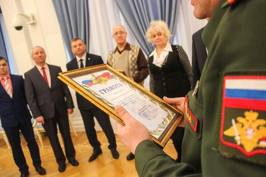 Томские новости, военкомат фото В Томске выбрали лучшие организации, осуществляющие воинский учёт (ФОТО)