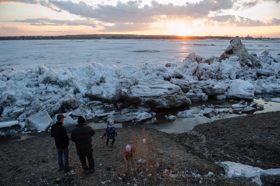 Паводок, Томские новости, ледоход паводок Ледоход на Томи проходит без осложнений (ФОТО)