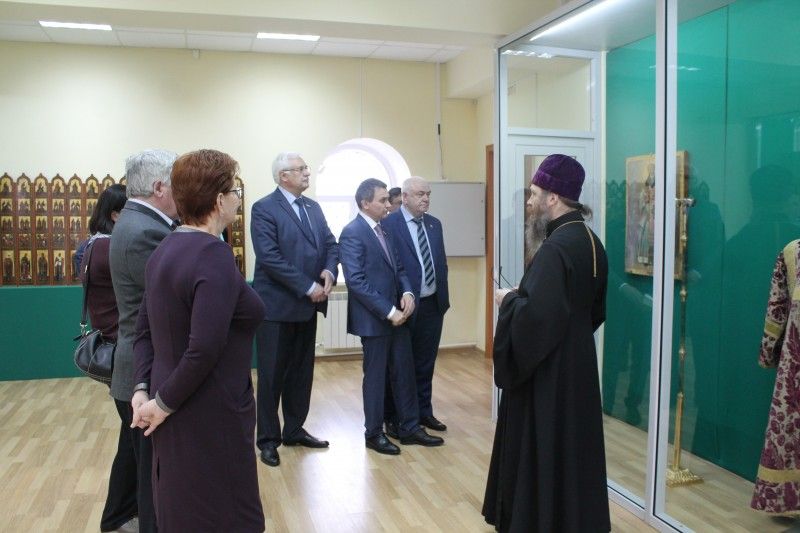 ЗД ТО, Томские новости, томск спикер митрополит Совет Думы посетил музей Томской Епархии
