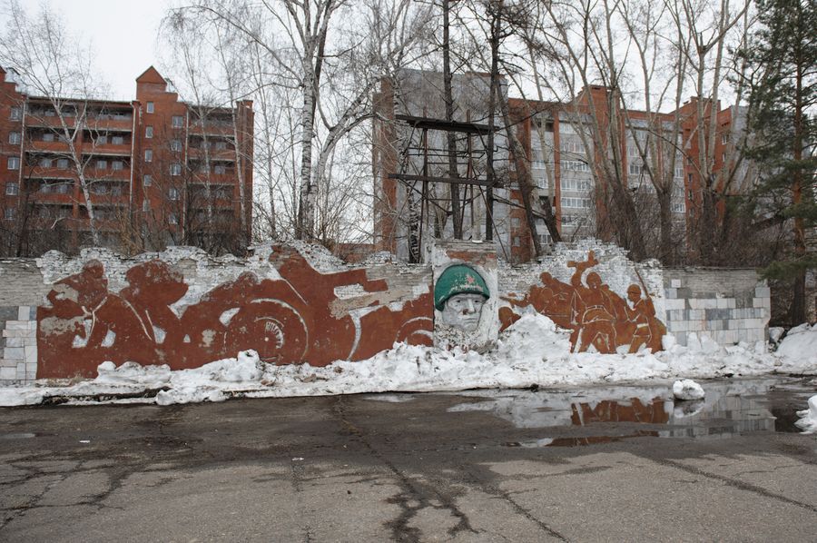 Томские новости, училище связи фото сносят В Томске сносят аварийные здания на территории бывшего училища связи на Никитина (ФОТО)