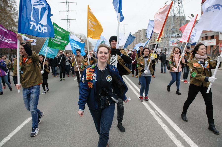 Томские новости, шествие день радио В Томске День Радио отметили традиционным шествием (ФОТО)