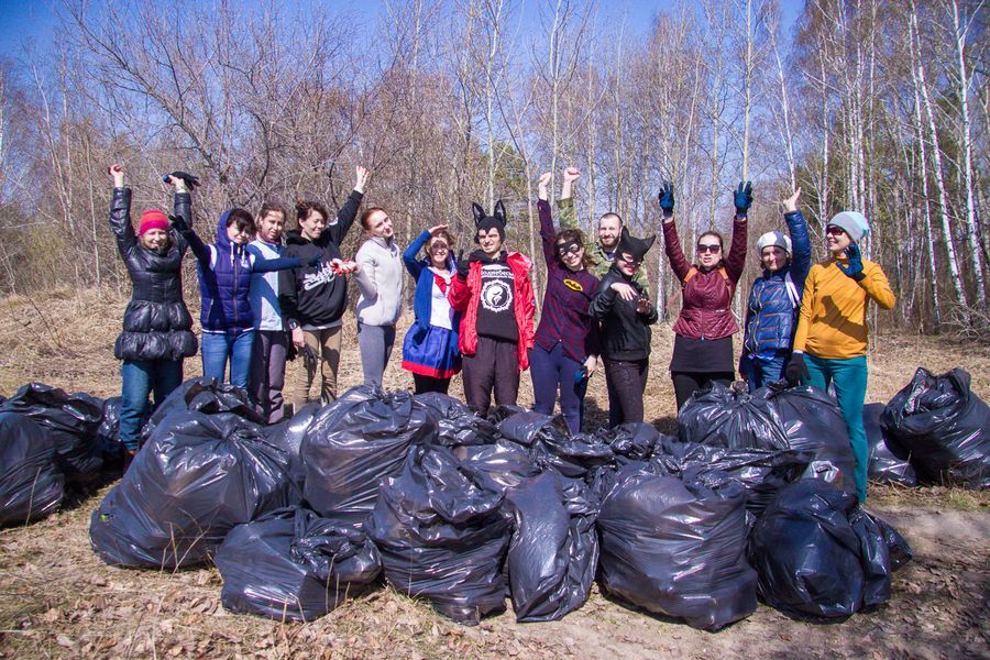 Городское благоустройство, Томские новости, субботник фото В Томске прошел «супергеройский» субботник (ФОТО)
