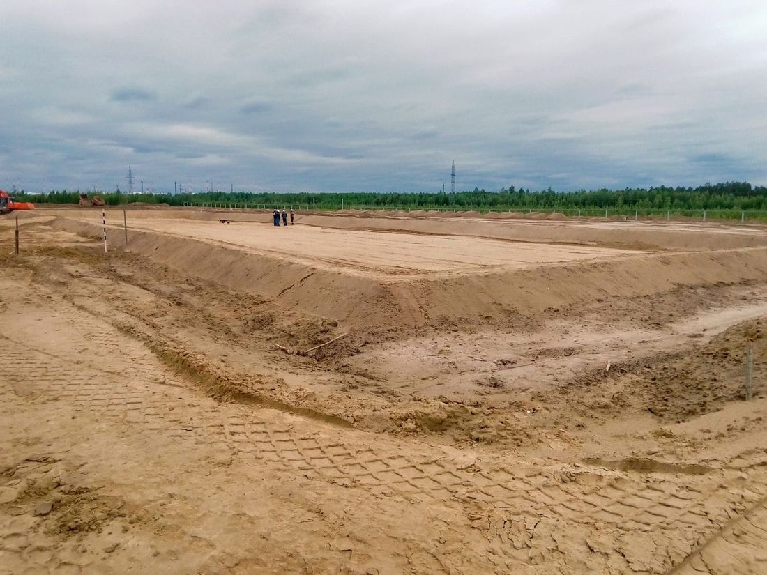 Томские новости, Томскнефть ВНК, Томскнефть шламонакопитель грунт переработка нефть добыча «Томскнефть» строит шламонакопитель на Советском месторождении