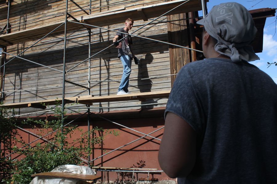 Деревянная архитектура, Конкурсы и акции, Том Сойер Фест, Томские новости, ТОМск Сойер фест фестиваль деревянное зодчество Иванов ТОМск Сойер Фест в Томске продолжается (ФОТО)