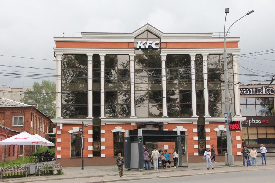 Еда, Томские новости, KFC фастфуд Томск где пожрать еда В Томске открылся новый ресторан KFC (ФОТО)