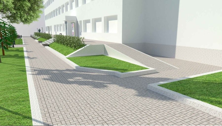 Город, Городское благоустройство, Томские новости, лампочка благоустройство светотехника город Томский завод светотехники благоустроит территорию Советской-Усова (ПРОЕКТ)