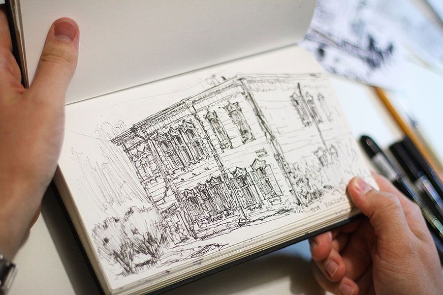 Выставка «Регион 70», Культура в Томске, Томские новости, Николай Исаев городские скетчи Томск мастер-класс рисование город Мастер-класс Николая Исаева «Городские скетчи» пройдет в Томске