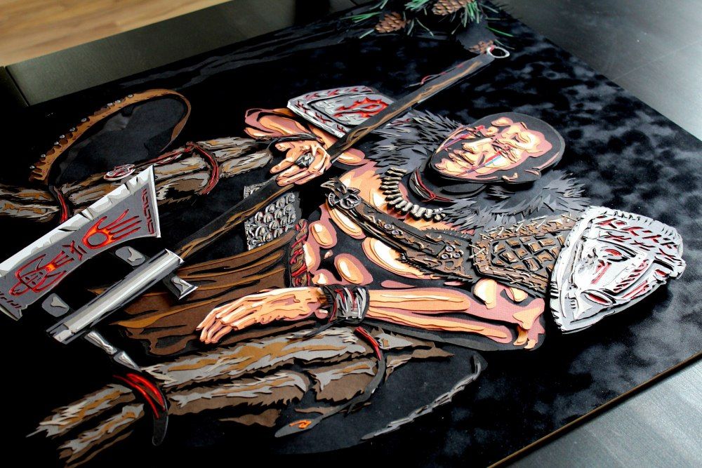 Культура в Томске, Томские новости, Томск выставка Чесалов аппликация портрет Выставка художественной аппликации полицейского Назария Чесалова откроется в Томске