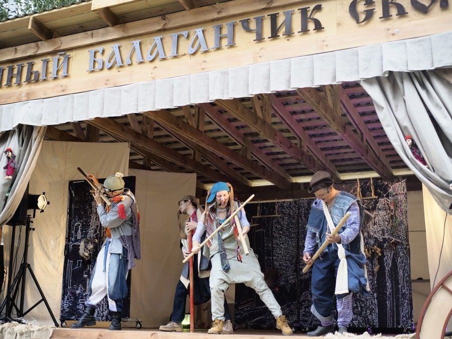 Культура в Томске, Томские новости, праздник топора фестиваль скоморох театр кукольный театр Первый «Сказочный балаганчик «Скомороха» прошел в Томске (ФОТО)