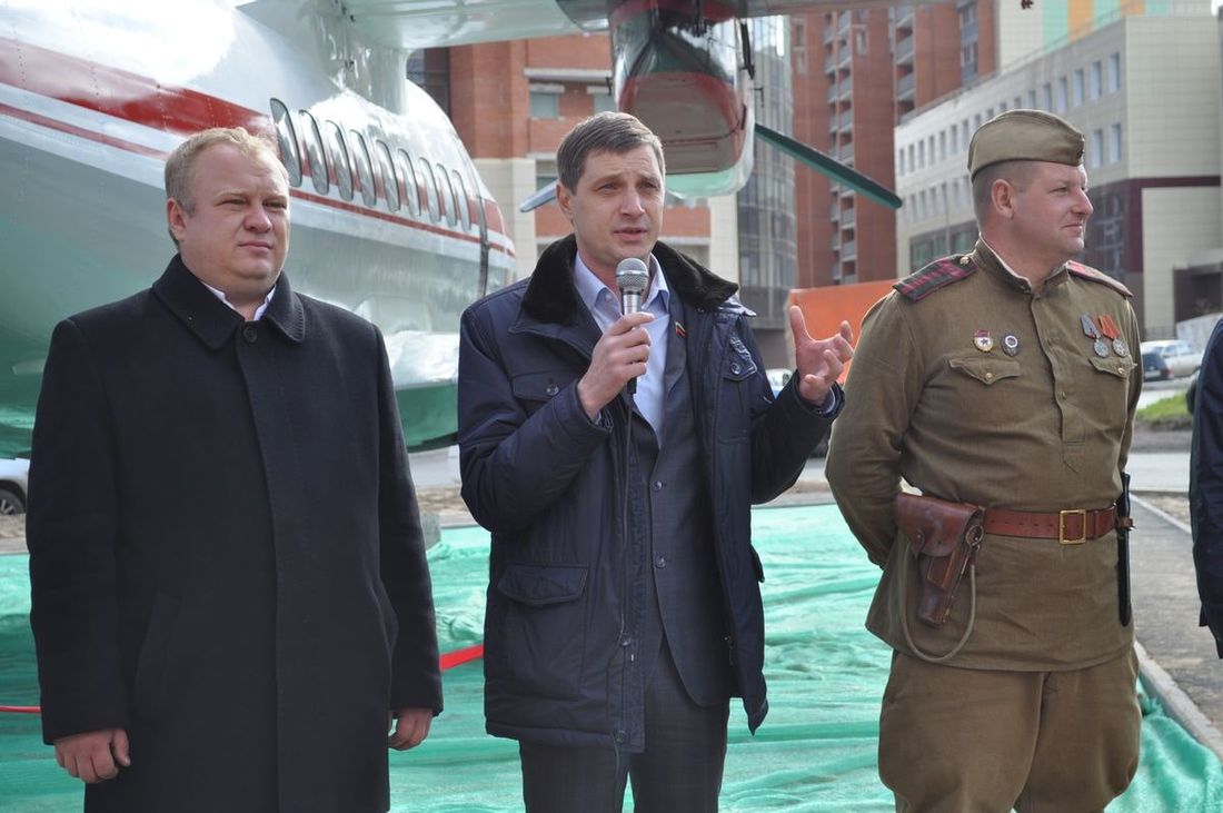 Городское благоустройство, Дума Томска, Томские новости, фото площадка самолет факел самолетная площадка В Томске открыли площадку с самолетом (ФОТО)