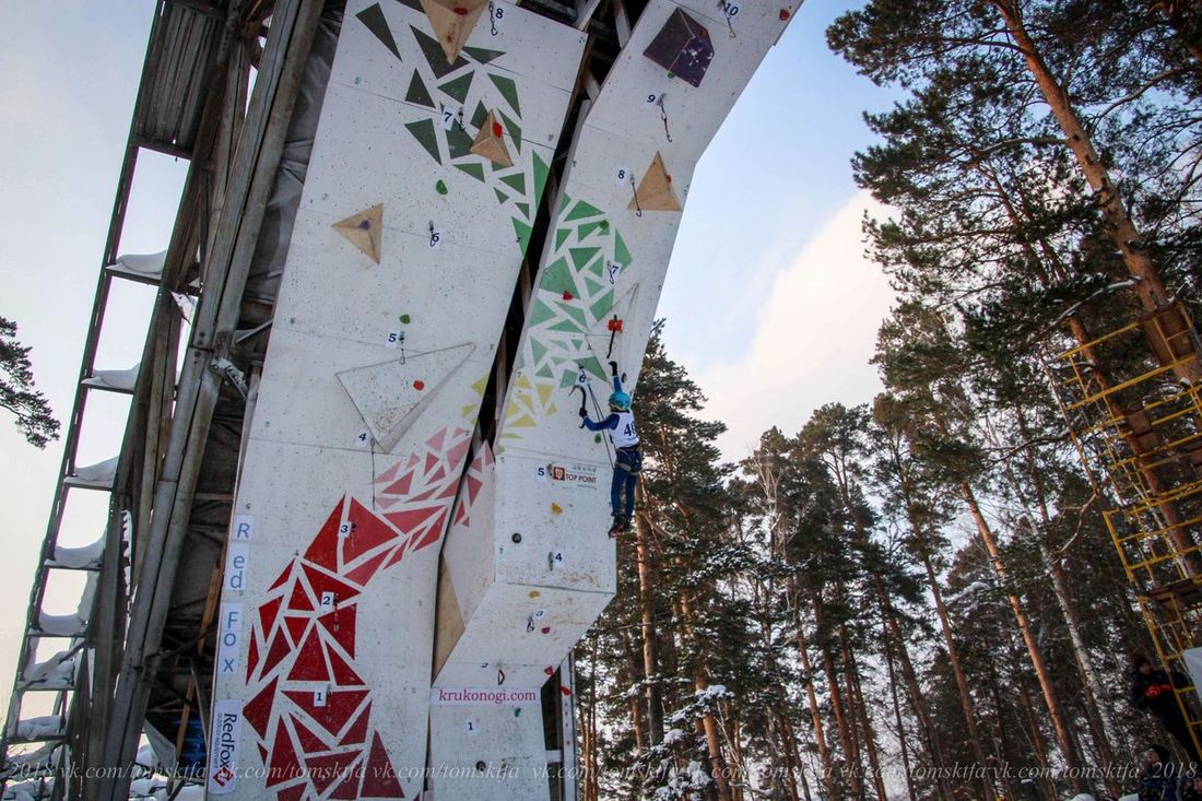 Спорт в Томске, Томские новости, Томич получил золото за «лазание на трудность»