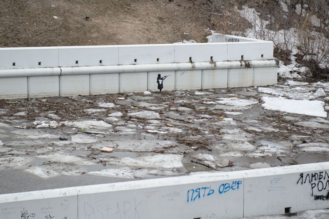 Паводок, Томские новости, реки паводок ледоход потоп затопление На малых реках Томска падает уровень воды