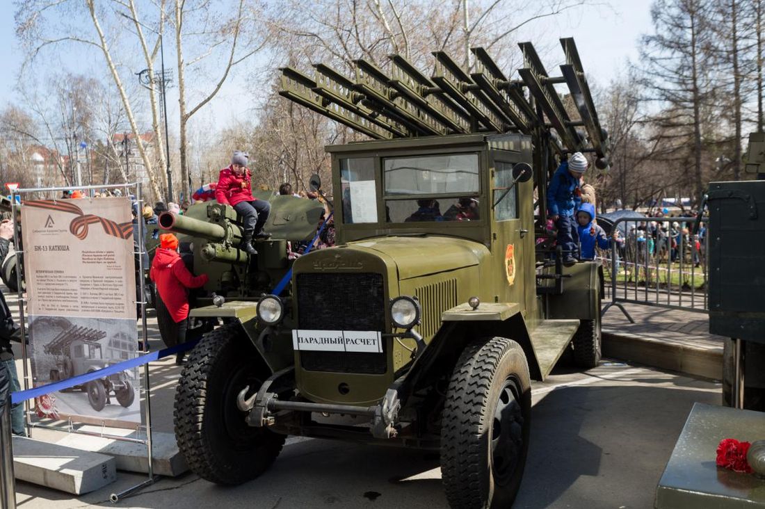 День Победы, Сибагро, Томские новости, техника ВОВ парад День Победы «Сибирская Аграрная Группа» показала томичам технику времен Великой Отечественной (ФОТО)