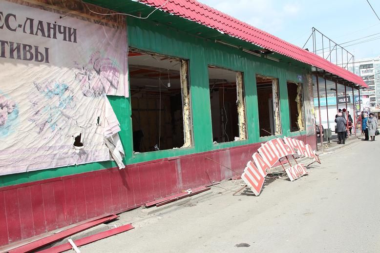Город, Судебные дела, Томские новости, шашлычная снос убирают самострой В Томске заканчивается снос шашлычной на Мира (ФОТО)