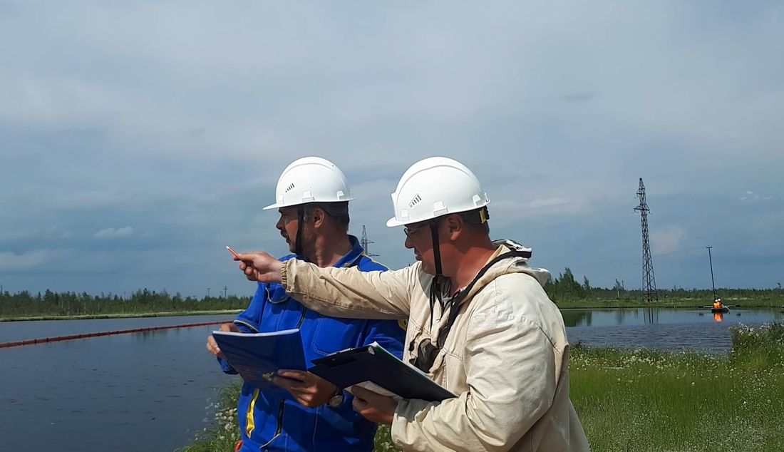 Образование и наука, ТГУ, Томские новости, нефть очистка озера от нефти биологи биология Томские ученые очищают от нефти озеро на Крайнем Севере