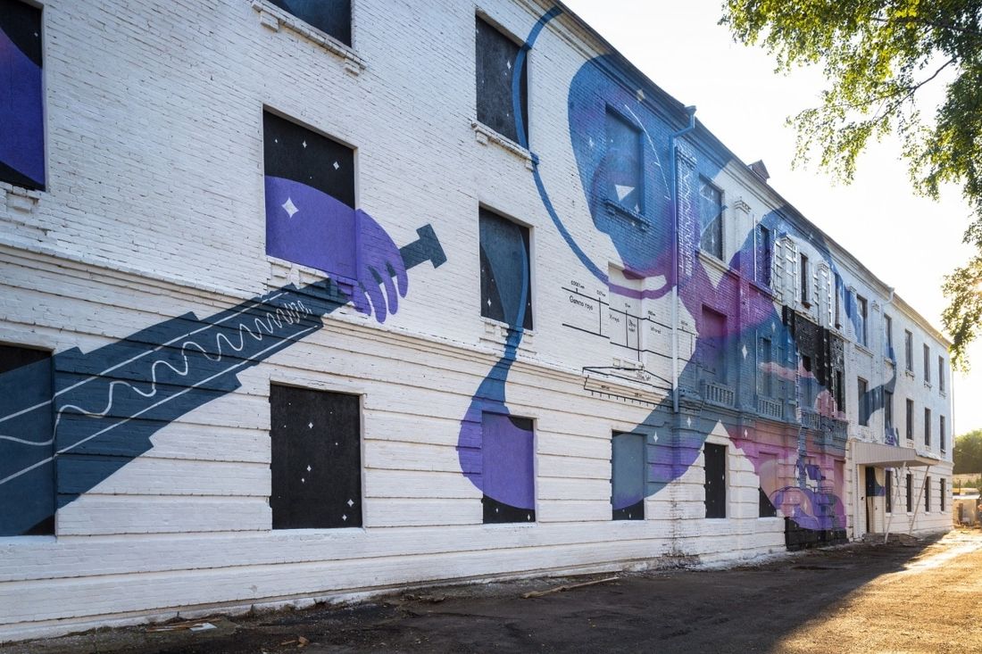 Культура в Томске, Томские новости, день музеев граффити рисунок стрит-арт арт-объекты Томское граффити попало в список Google Art&Culture