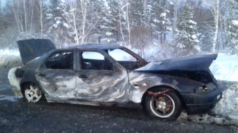 Происшествия, Томские новости, авария ДТП сводка происшествий врезались Двое пострадали при столкновении ВАЗа и стоящего Nissan Skyline (ФОТО)