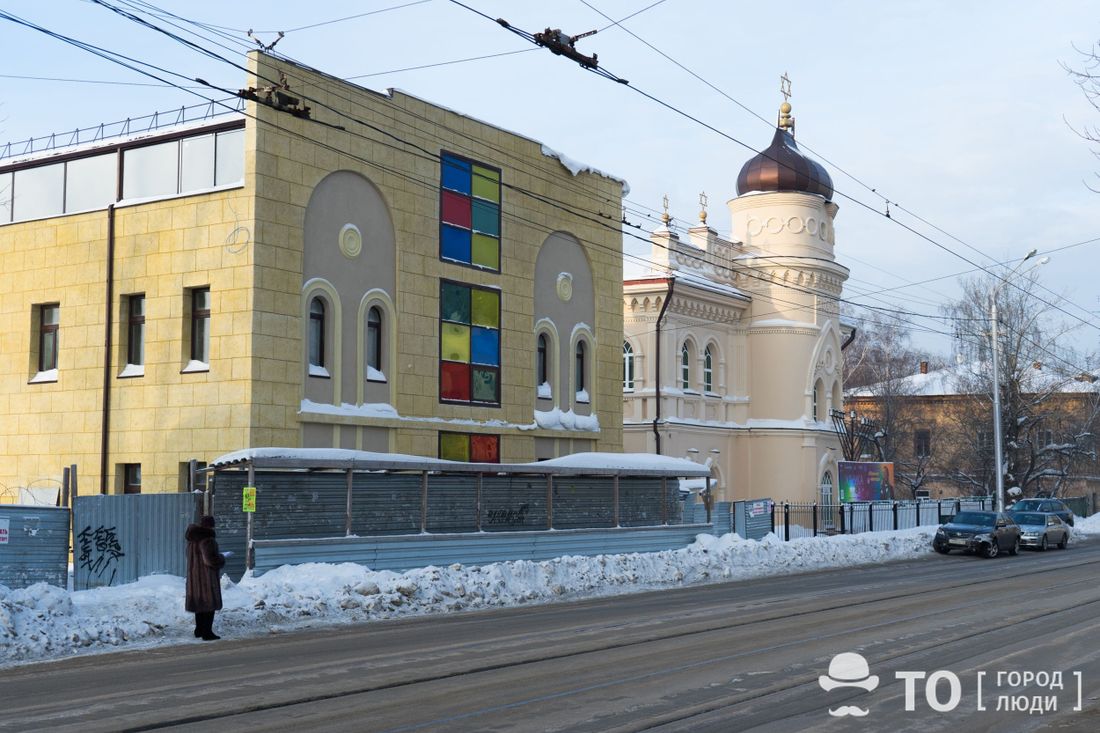 Архитектура и дизайн, Город, Культура в Томске, Томские новости, еврейский центр толерантность В Томске у здания Еврейского культурного центра завершены наружные работы (ФОТО)