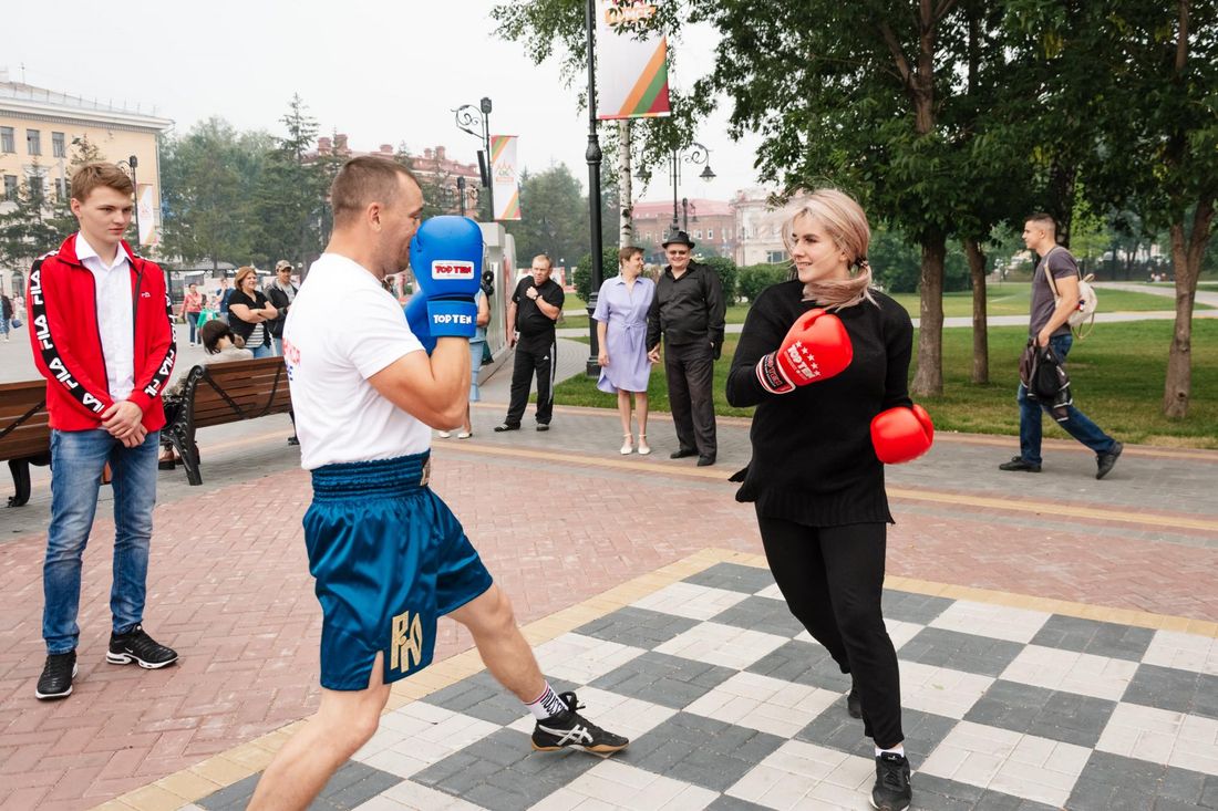 Спорт в Томске, Томские новости, Международный День бокса прошел в Томске (ФОТО)