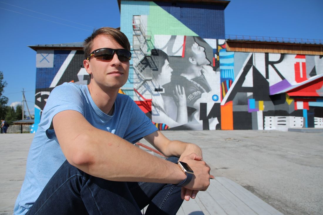 Газпромнефть-Восток, Городское благоустройство, Культура в Томске, Томские новости, стенограффия граффити искусство стрит-арт газпромнефть Северные районы области приняли участие в проекте «Стенограффия»