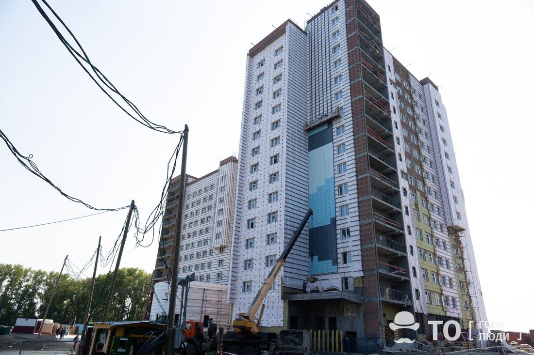 ТГУ, Томские новости, общежитие №10 стройка ТГУ для студентов стройка на Иванова В конце года у Томского госуниверситета заработает новое общежитие (ФОТО)