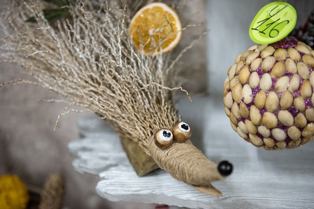 Конкурсы и акции, Новый год ❄, ТГУ, Томские новости, образование конкурсы игрушки ботанический сад Эко-ёлку в Ботсаду ТГУ украсили выхухоль «Варежка» и «Золотое чудо»