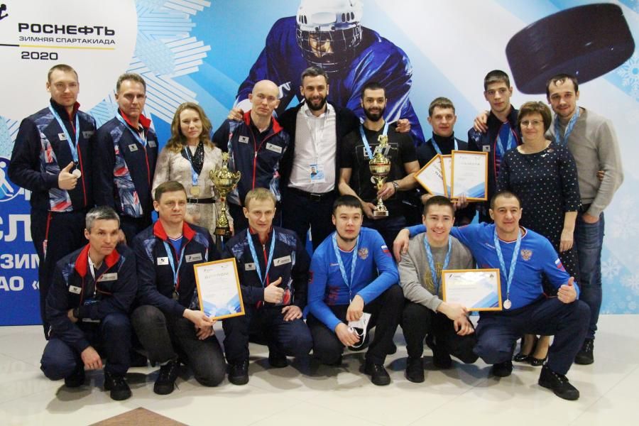В десятке лучших: «Томскнефть» привезла награды с X Зимней спартакиады «Роснефти»