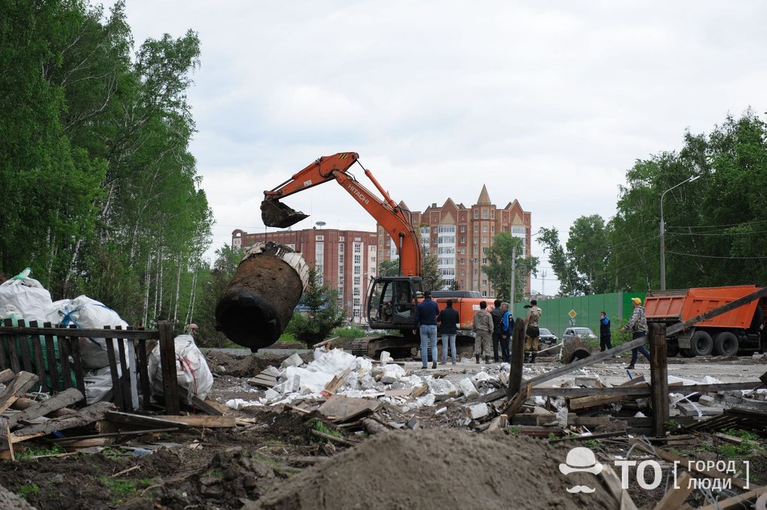Город, Томские новости, снос аварийные дома снесли убрали восстановление город ветхое жилье расселенные дома Два аварийных дома снесут в Кировском районе Томска до 1 мая