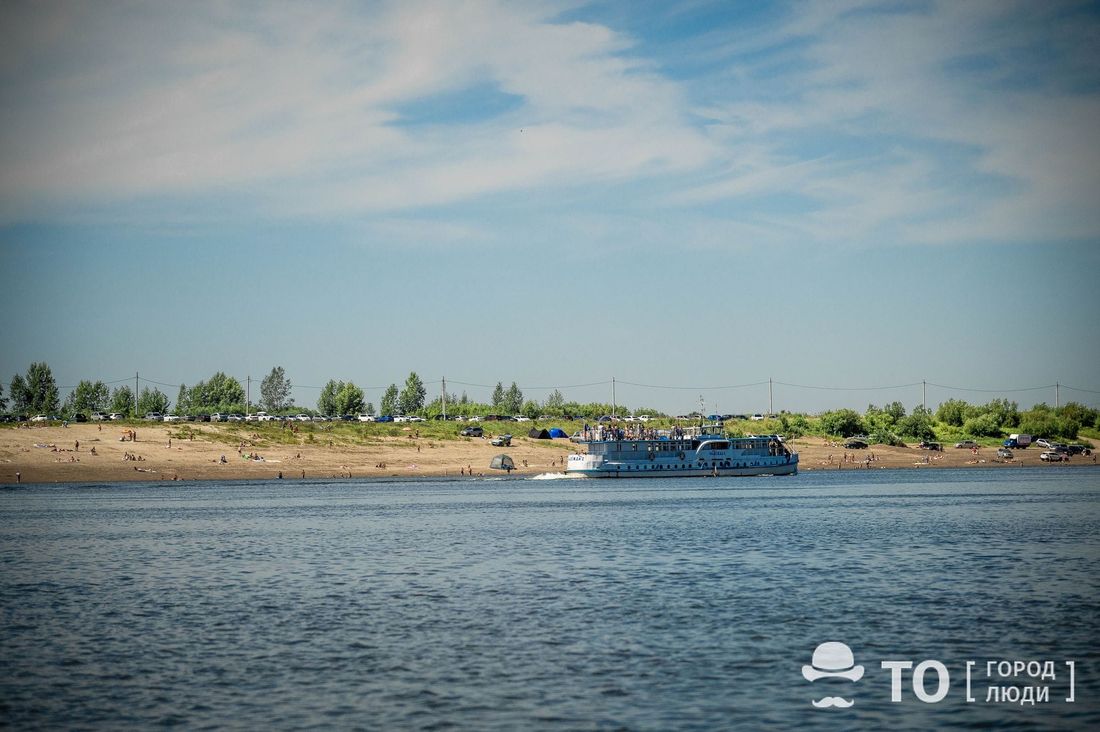 Отдых, Томские новости, пляж отдых интересные новости купальный сезон загар Главный томский пляж прошел проверку и официально открыт