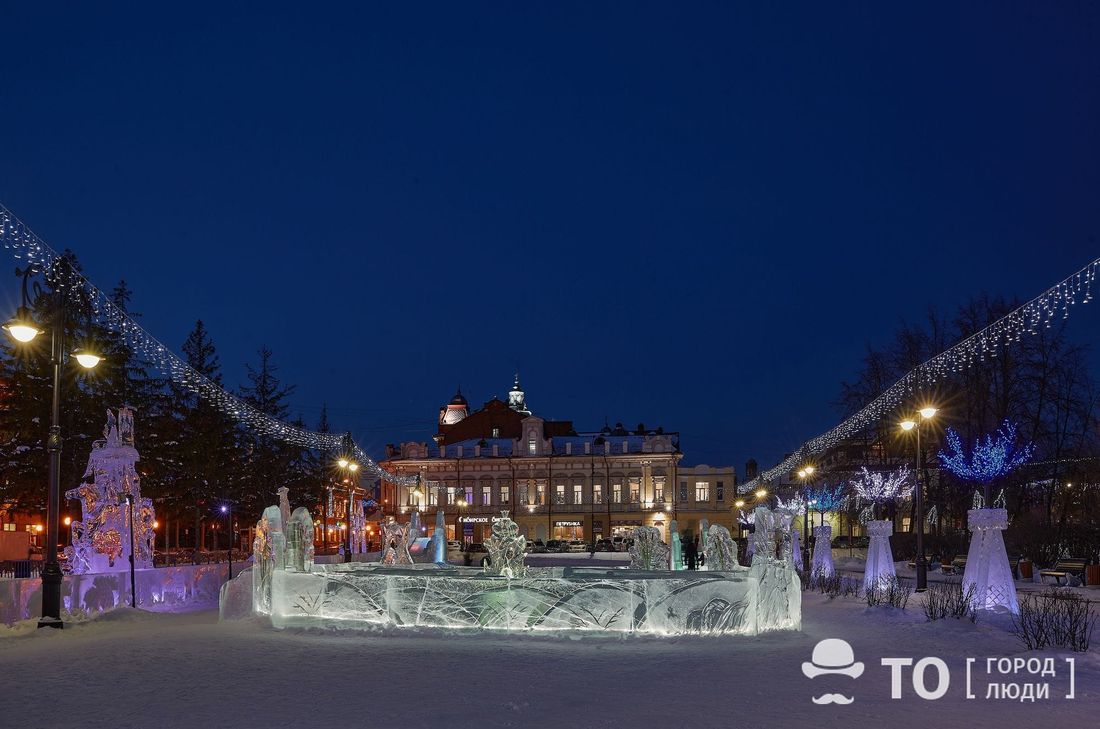 Новый год ❄, Томские новости, ледовые городки новый год новости интересное куда сходить в томске На Ново-Соборной площади в Томске разбирают ледовый городок