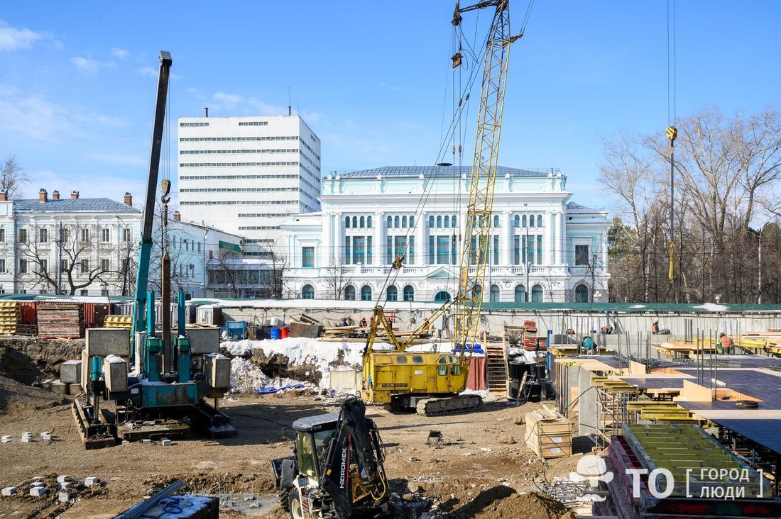 ТГУ, Томские новости, ТГУ строительство новый корпус постройка градостроительная политика ТГУ расторгнет контракт с подрядчиком строительства учебно-лабораторного комплекса из-за удорожания стройматериалов