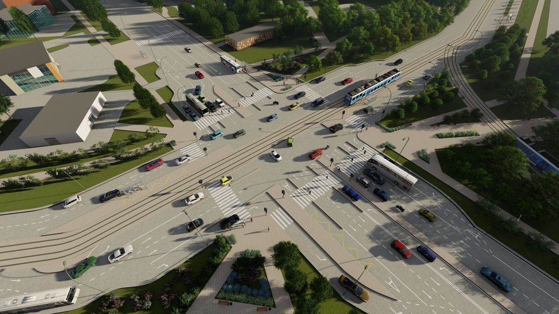 Голос городских сообществ, Градостроительная политика, Общественный транспорт, Томские новости, томск транспорт кольцо умный клеввертск развязка транспортная «Умный транспорт Томска» опубликовал разбор вариантов организации движения на площади Транспортной в Томске