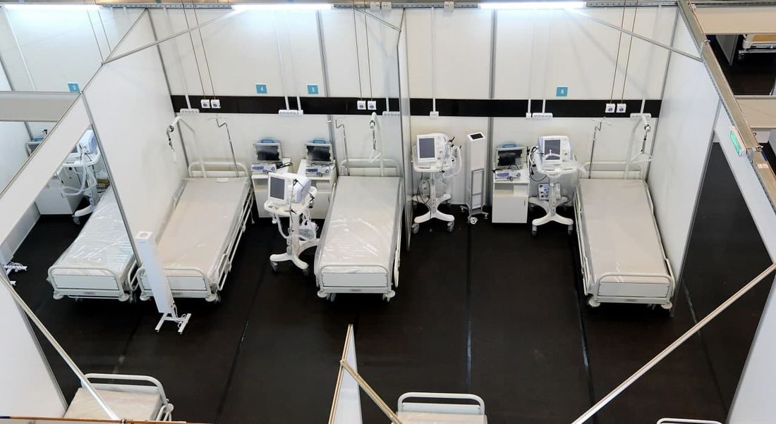 Коронавирус (Covid-19), Томские новости, больница лечебница коронавирус инфекция уровень заболеваемости Резервный госпиталь на случай новой волны коронавируса в Томске будет готов к лету — губернатор