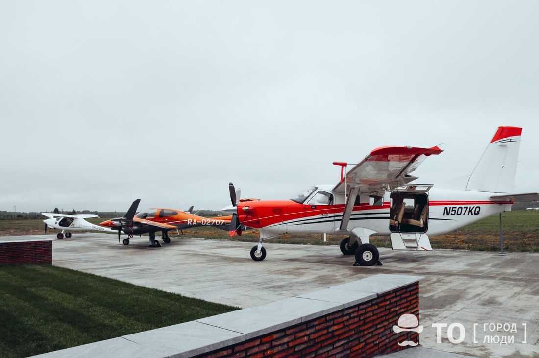 Бизнес, Власть, Предприятие, Предприятия Томска и области, Томские новости, Томск аэродром аэропорт авиаплощадка Сергей Жвачкин Томская область полеты Богашево Левчугов Частный аэродром для малой авиации открылся под Томском