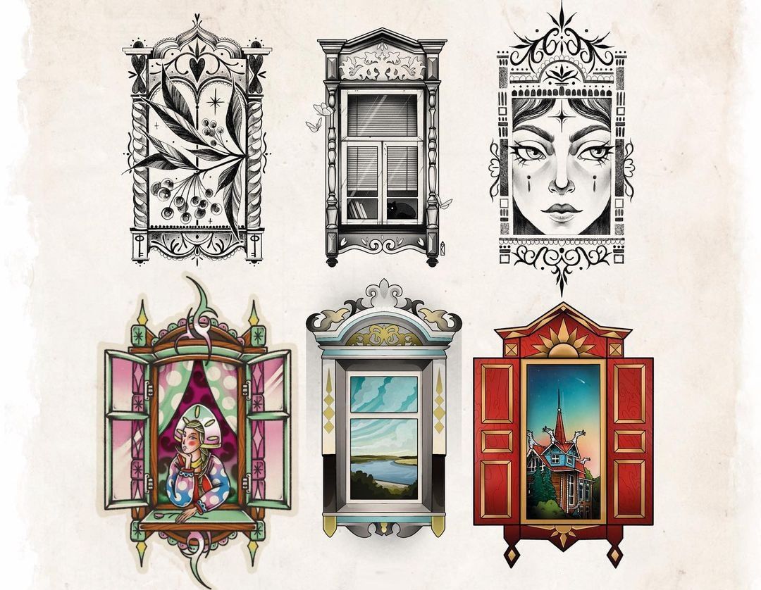 Деревянная архитектура, Креативный город, Томские новости, татуировка деревянное зодчество томск новости интересное тату студия Томская тату-студия создала проект, посвященный деревянным наличникам