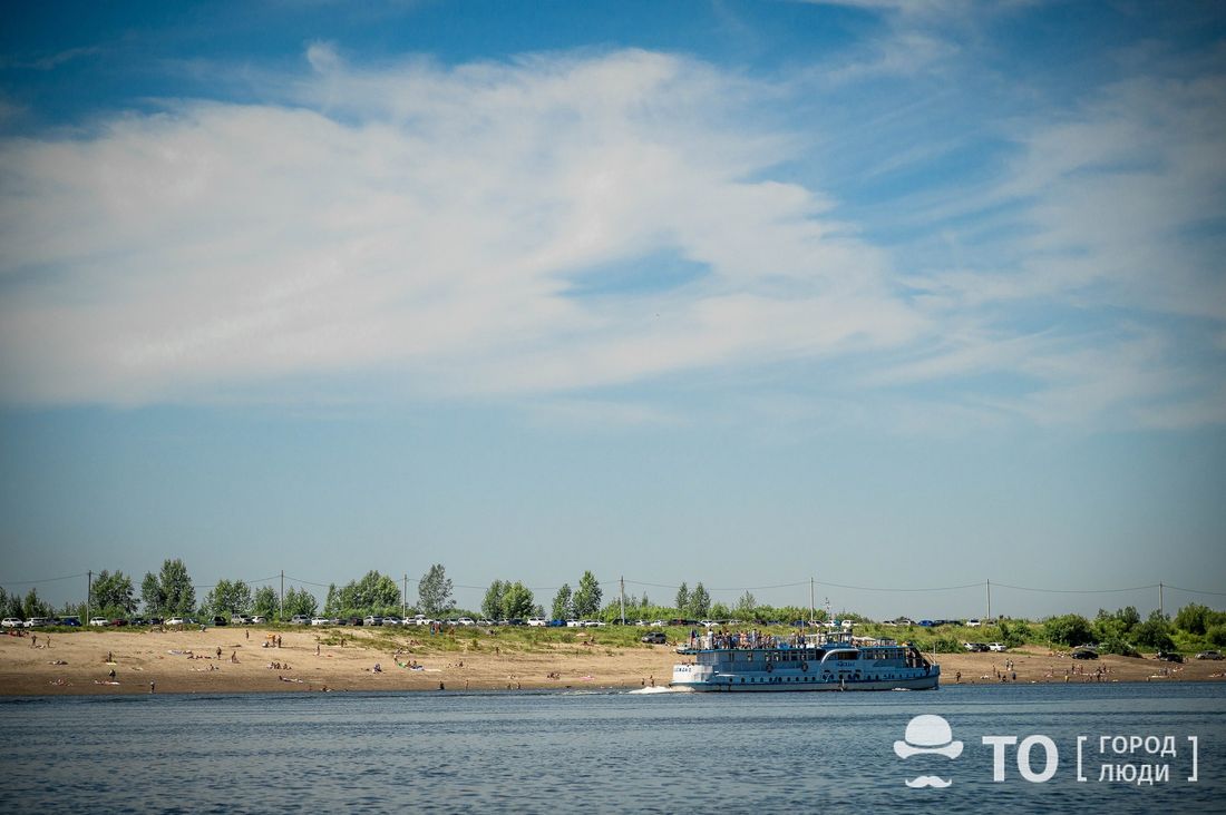 Отдых, Томские новости, мэрия площадка пляж Семейкин остров Главный пляж Томска откроется на следующей неделе