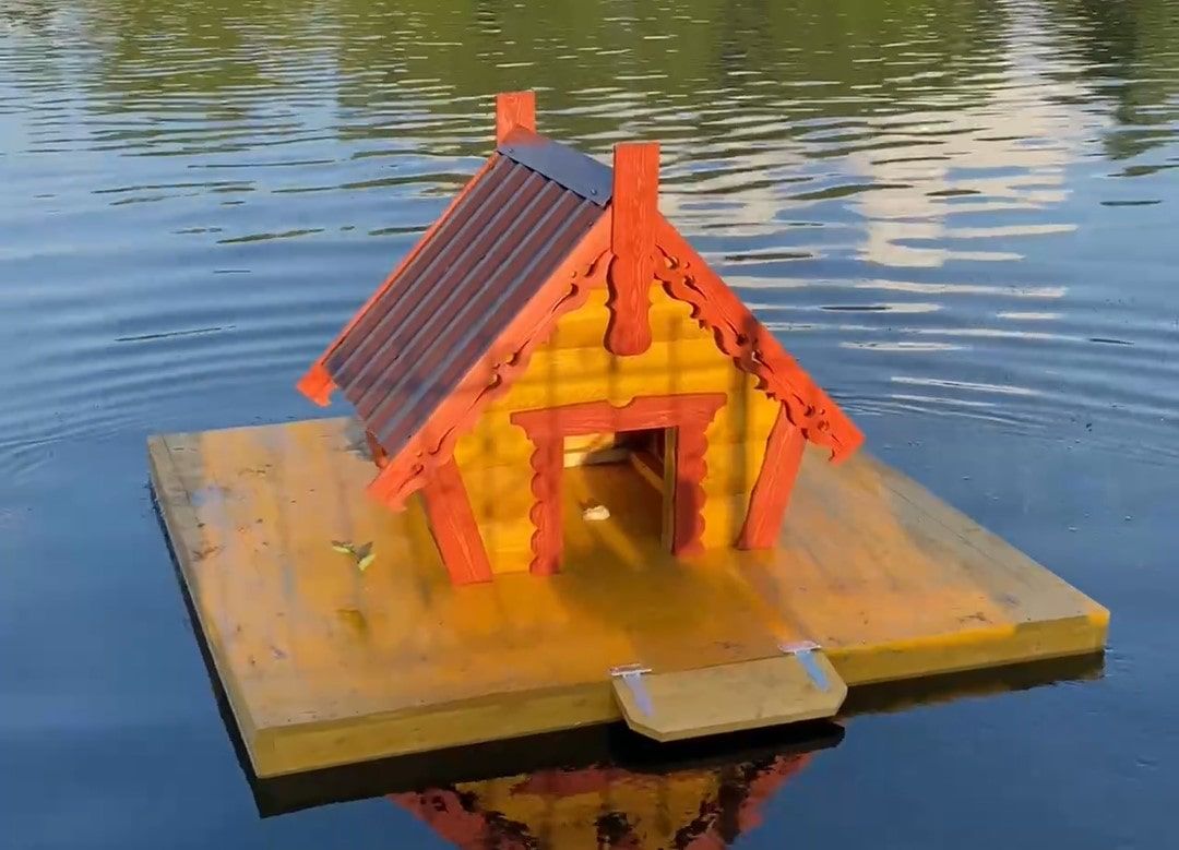 Природа, Томские новости, утки томск новости интересное домик белое озеро отдых На Белом озере в Томске оборудованы домики для уток