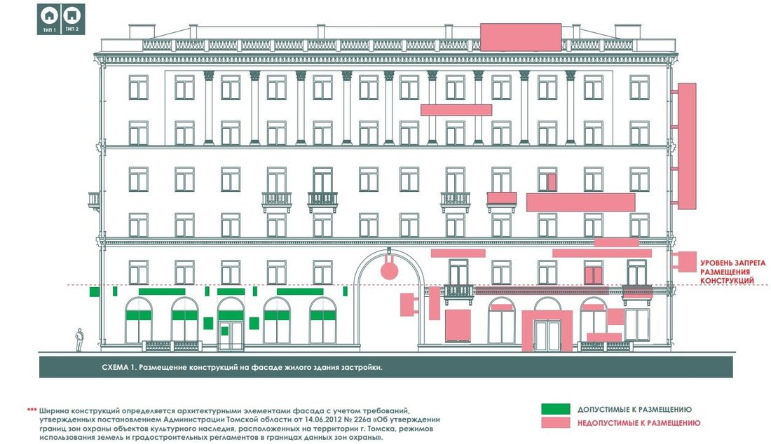 Город, Томские новости, дизайн-код город благоустройство внешний вид вывески рекламы баннеры Томск перейдет на новый дизайн-код в течение пяти лет