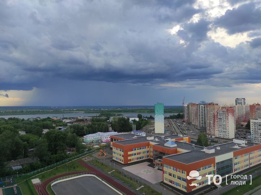 Погода и природа, Стихия в Томске и области, Томские новости, прогноз погоды погода в Томске погода на завтра штормовое оперативное предупреждение На днях томичей ждут ливни и грозы