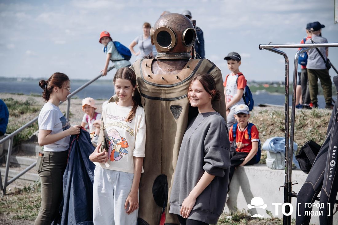 Безопасность, Томские новости, спасение на воде спасатели помощь агитация освод В Томске на берегу Томи открылся спасательный пост