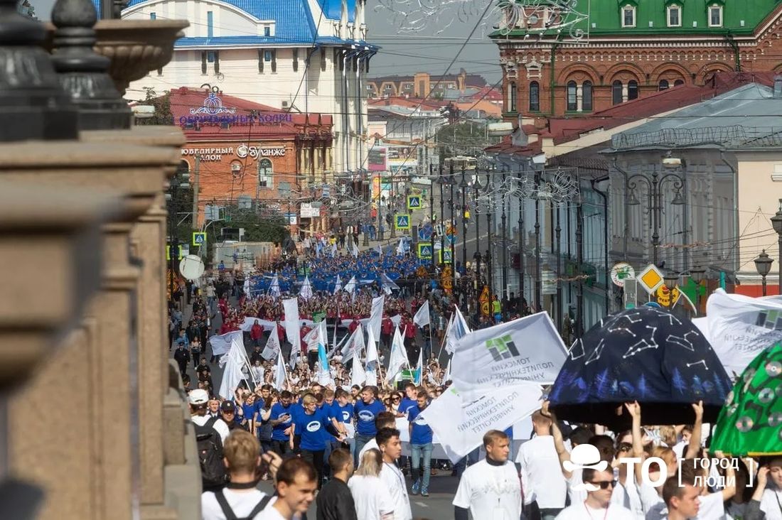 День томича, Отдых, Праздники, Томские новости, администрация мэрия праздник куда сходить выходные «Парад университетов» и гастрофестиваль пройдут в Томске в «День томича»