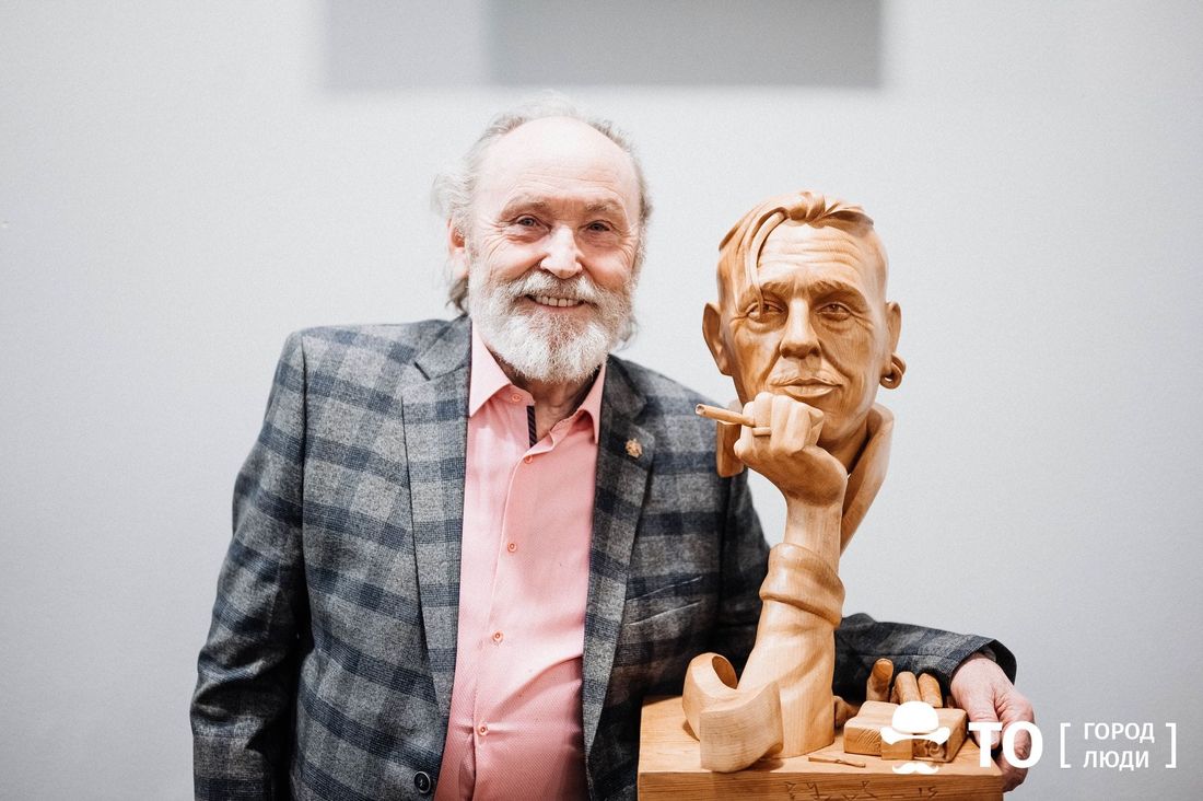 Культура в Томске, События, Томские новости, томск художественный музей выставки куда сходить леонтий усов скульптуры из дерева томский чехов В Томске открылась юбилейная выставка известного скульптора Леонтия Усова
