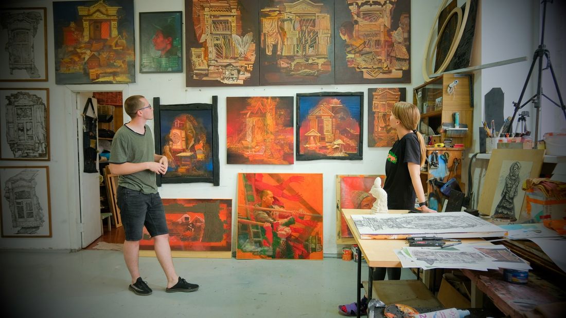 «Новое поколение. Художники из Сибири. Томск», Креативные индустрии, Культура в Томске, Томские новости, современное искусство художники метод принцип работы культура интересные новости Томска Исследователи задокументируют жизнь молодых томских художников