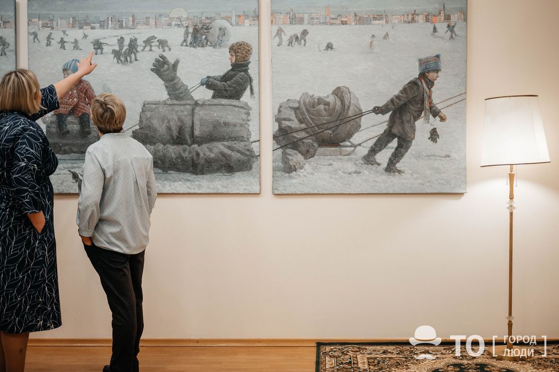 Культура в Томске, Томские новости, выставка томск новости интересное куда сходить афиша семейная афиша музей В Томске открылась выставка «непростых картин» Андрея Шатилова