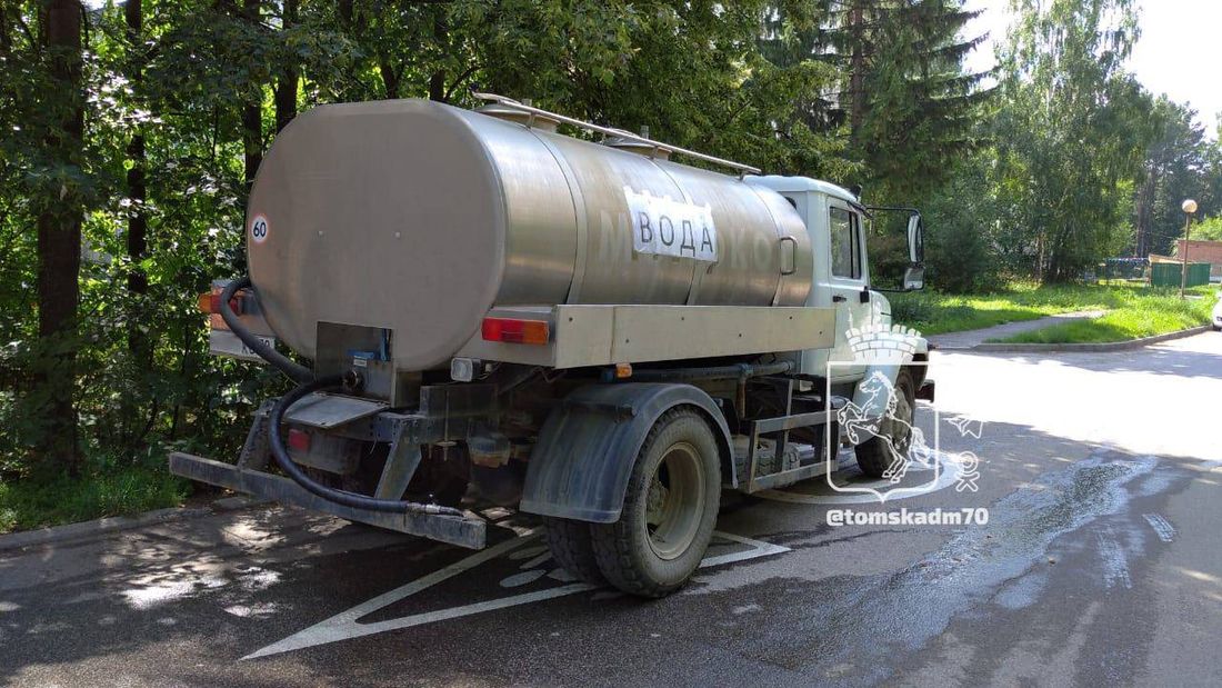 ЖКХ, Томские новости, отключение воды график подвоз интересные новости Томска В Томске подвоз питьевой воды идет по плану