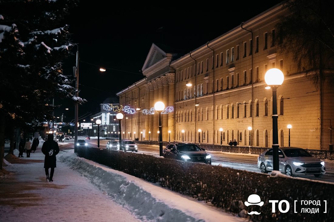 Новый год ❄, Томские новости, город благоустройство свет интересные новости подсветка архитектура Томска Московская компания разработает концепцию подсветки сотни томских домов