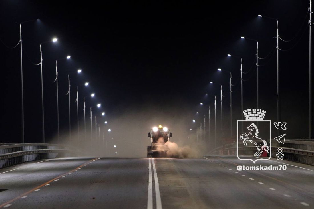 Дороги, Томские новости, коммунальный мост ремонт схема проезда движение интересные новости Томска В Томске открыли движение по Коммунальному мосту